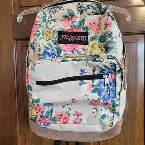 Cute Jansport Flower Backpack